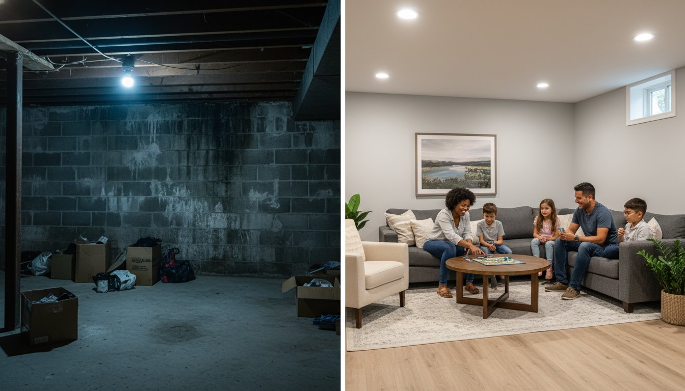 Why a Dry Basement Is Crucial for Your Home’s Health & Value