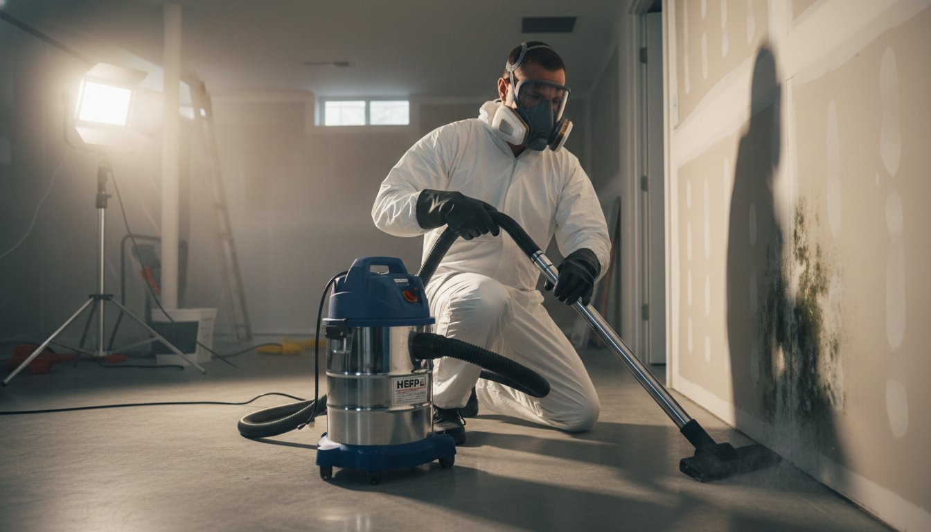 Why a HEPA Vacuum is Crucial for Safe Mold Removal